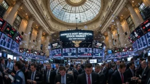 SP 500 index performance chart 2025 with top U.S. stocks, market trends, and investment insights