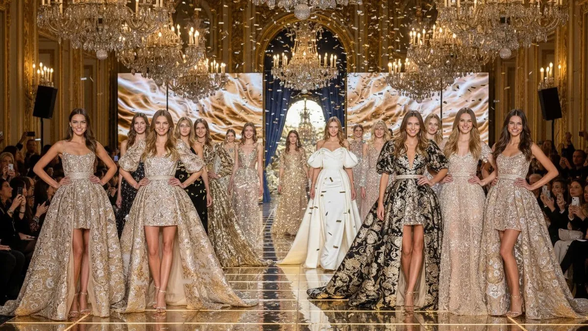 Fashion Week NYC 2025 runway model showcasing top designer trends and street style in New York City